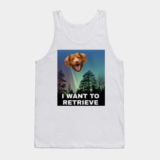 I Want to Retrieve X-Files Poster Parody Tank Top